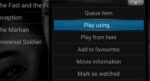 Use External Players in Kodi - Select Player from Context Menu